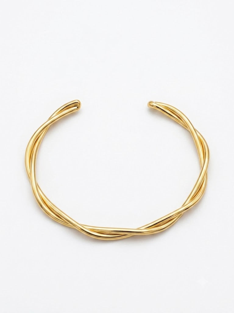 The Aurous Braid Cuff