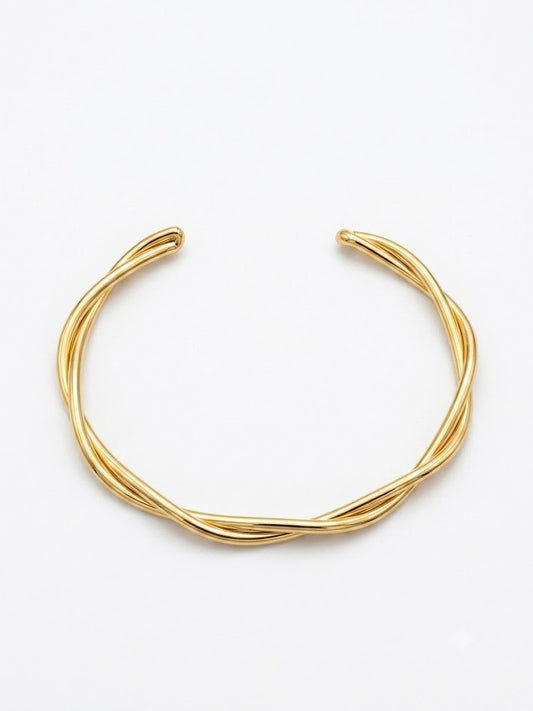 The Aurous Braid Cuff