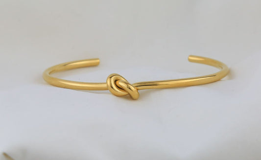 Stainless Steel Bow Bracelet