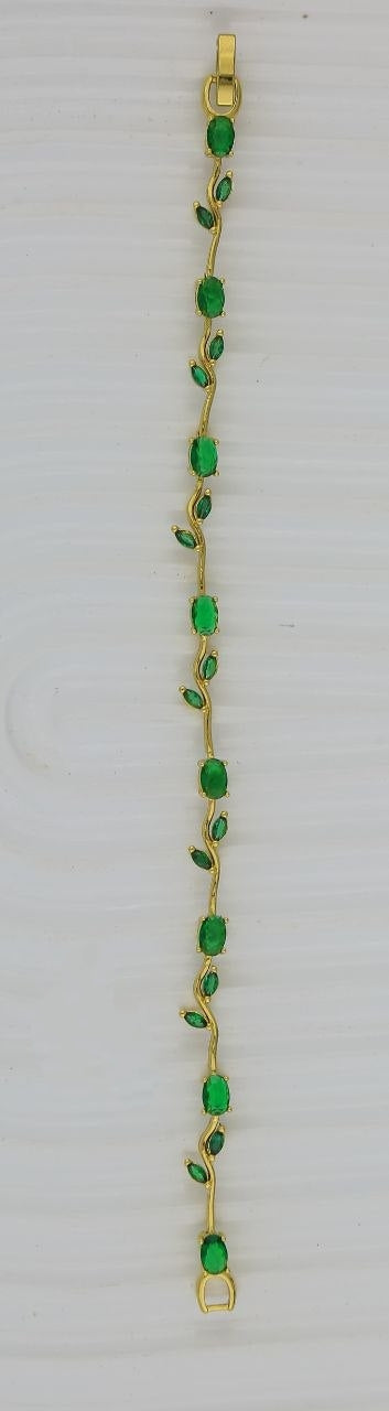 Gold-Plated Tulip Bracelet