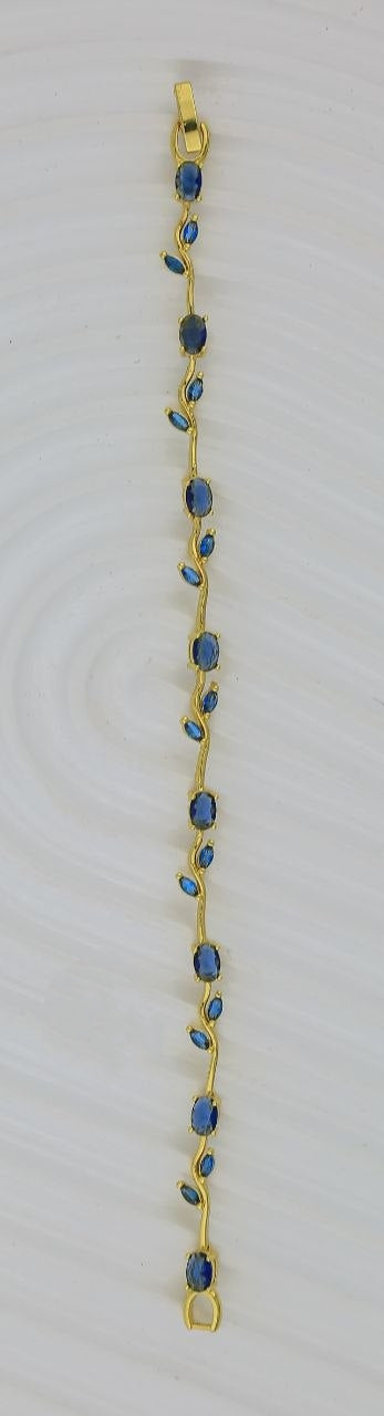 Gold-Plated Tulip Bracelet
