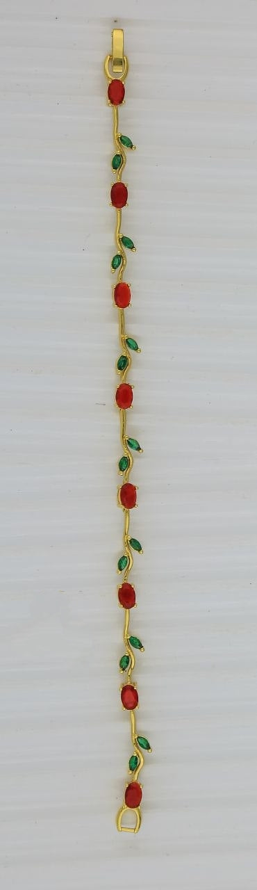 Gold-Plated Tulip Bracelet