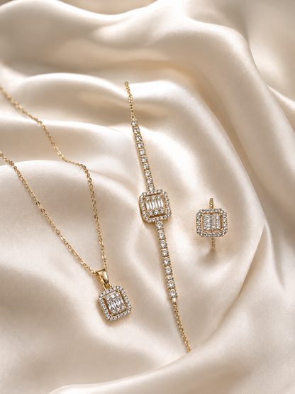 Elegant Crystal Set ✨